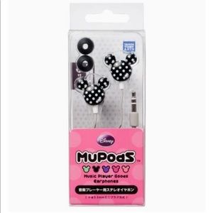 Mickey Mouse Ear Buds - New In Box